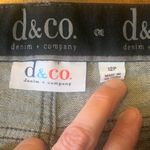 D&co. Jeans 12P Women's Straight Leg Dark Gray Light Black Denim Photo 3