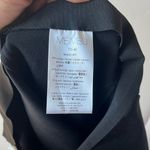 Meimeij Flared Split Hem Black Pull On Seamed Trouser‎ Pants Size 46 Size L Photo 9