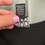 Clara Sun Woo Black Top Size Small Sheer Ruched Sleeves Dressy Casual Holiday Photo 3