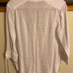 ZARA White Long Sleeve Button Up Shirt Photo 2