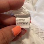 CBR White Crochet Lace Trim Splicing Casual Blouse Photo 6