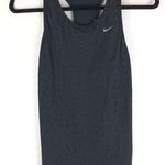 Nike Womens Tank Top Racerback Leopard Print Mesh Black XS Photo 0