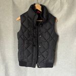 Esprit  Black Quilted Puffer Vest Down Toggle Outdoor Gorpcore Photo 2