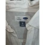 Old Navy Women’s  Collared White Linen Blend Tunic XS Photo 6