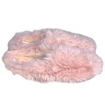 Willow & Ruby Fuzzy Slide Slippers Pink Size L Photo 2