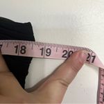 Adrianna Papell  Draped One Shoulder Tiered Chiffon Dress‎ Black Cocktail Size 14 Photo 4