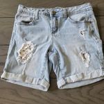 Earl Jean  shorts denim distressed 6P women's Photo 0