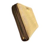 Miu Miu Croc Embossed Long Tan Zipper Wallet Photo 8