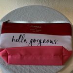 Clinique x Kate Spade: NWOT Red & Pink Cosmetic Bag Photo 9