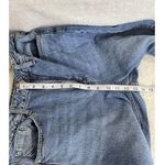 ZARA  Jeans Women's Size 8 Blue Mid Rise Straight Leg Raw Hem Denim Photo 8