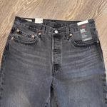 Levi's  premium 501 black/ Gray Straight women’s Jeans Photo 2