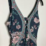 O'Neill O’Neill James one piece swimsuit blue floral women’s size small/medium summer Photo 3