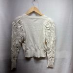 Jessica Simpson Jessica‎ Simpson Cream Cropped Sweater - Size XS - Cute! Photo 8