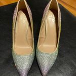 mix no. 6 Stilettos Crystal Embellished Rhinestone Pumps Ombre Pastel Rainbow π Shadow Clear Heel Pride Photo 2