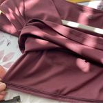 Aerie OFFLINE X  | Burgundy V-Neck Crop Top Sz S Photo 3