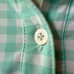 Southern Tide  Jessica Gingham Performance Dress Baltic Teal Above Knee XL Photo 5