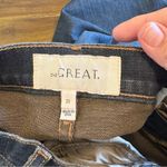 The Great  Almost Skinny Dark Wash Jeans Slim Womens 25 USA Distressed stretchy Photo 11