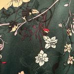 Chico's Chico’s Floral‎ Tie-Sleeve Jacket green purple size 1 Photo 4