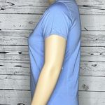 Magaschoni NWT Size XL Powder Periwinkle V-Neckline Pima Cotton Knit Top Shirt Photo 1