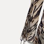 ZARA  animal Print Dress maxi bohemian hippie summer Photo 14