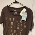 Chaser NWT Cheers Salud cin cin sante shirt Small Photo 4