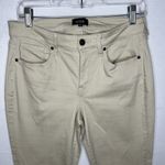 NYDJ  Jeans Sz 6 (29x23) Crop) Tan Khaki Denim Lift Tuck Tech Stretchy Pants Photo 1