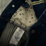 PILCRO | Dark Blue Wide Leg Trouser Jeans with Button Details | Size 28 Photo 5