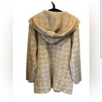 Cyrus Women's Plaid Hooded Coatigan Size S Multicolor Long Casual Photo 7