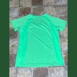 Adidas  Women’s Lime Green Clima 365 Athletic Short Sleeve Shirt Medium Photo 2