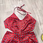 House of Harlow Red Halter Alondra Jumpsuit Photo 2