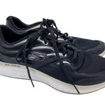 Skechers Women's Skyline Aglow Memory Foam Sneakers Black Lace Up 13041 Size 10 Photo 0