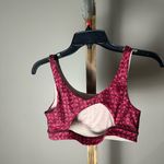 Lululemon  Red Patterned Sports Bra Size 6 Medium Photo 3
