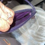 Coach Plaid Wristlet poppy shimmering. Stripes Photo 3