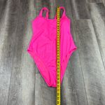 Aerie  Hot Pink Textured One Piece Swimsuit Photo 12