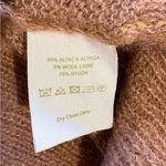 Free People  Gossamer Alpaca Wool Blend Oversized Sweater Terracotta Sz M 🧡 Photo 10