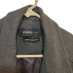 Torrid Studio Button Chelsea Luxe Ponte Blazer Charcoal Heather Gray Size 4XL Photo 4