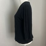 Max Mara Scoopneck TShirt Size XL Black Photo 3