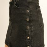 Black Denim Skirt Size M Photo 1
