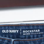 Old Navy  Rockstar Mid Rise‎ Skinny Jeans Size 4L Photo 2