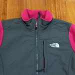The North Face Denali Sweater Fleece Jacket Zip Up Women's Grey Magenta size M Photo 1
