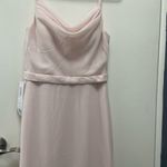 Azazie  Size A4 Blush Pink long Sleeveless Gown $190 Photo 1