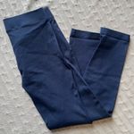 Active USA Women’s Navy Blue Ponte Leggings Sz L Photo 2