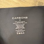 Carbon 38  Black Bungee Lace Ankle High Rise Leggings Photo 12