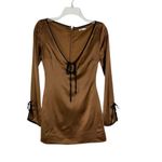 House Of CB Sakina Copper Satin Mini Dress Size XS Photo 7