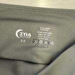 Zyia  Active Women Size 6-8 Olive‎ Logo Stripe Light n Tight Hi-Rise Capri 20" Photo 3