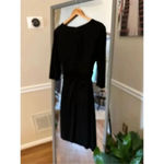 David Meister  Size 2 Black Side Ruched Dress‎ Cocktail/Formal/Party Photo 3