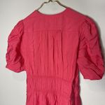 Ba&sh Linda Midi Dress in Jelly Pink Sz 0 Photo 5