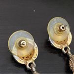 Vintage Unsigned Pearl Drop Pearl Earrings Photo 12