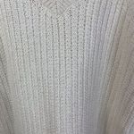 Madewell  Stockton Women's V-Neck‎ Knit Tank Top Cream Color Size Medium Classic Photo 3