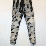 ZARA  black/ white paint skinny power stretch jeans Photo 4